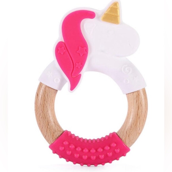🦄Unicorn Teether’s rings🦄 (4 colors) - Picture 3 of 8